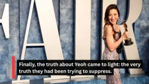 Finally, Yeoh's truth came to light: the truth they were trying to bury.