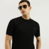 Untitled design (10) Premium Men T- Shirts Dark Black Color