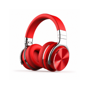 Red & Black Wireless Bluetooth Headphones